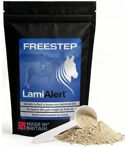 Freestep LamiAlert | Laminitis Supplement for Horses & Ponies | Magnesium for Horses | EMS Supplement & Hoof Balancer for Laminitis Relief | Chelated Zinc & Copper for Good Doers | Molasses Free
