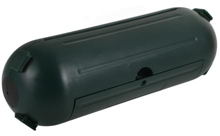 Mikikit Scatola Giunzione Verde Per Elettrici Protezione Per e Spine Esterne Per Decorazioni Natalizie e Uso Outdoor