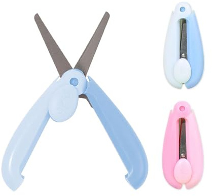 YSJCHEBS Mini Forbici da 2 Pezzi, Forbici per Bambini, Strumenti Fatti A Mano, Utensili per Tagliare La Carta, Forniture per Ufficio
