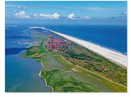 Puzzel Für Erwachsene Jigsaw Puzzle 1000，Insel Juist，DIY Holz Puzzle Einzigartiges Geschenk Wohnkultur Stil（75x50cm）-G15