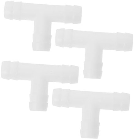 HOMSFOU Raccord de Tuyau D’évacuation à Trois Voies 4 Pièces, Connecteur Dur Anti-déformation pour Climatiseur de Fenêtre, Adaptateur de Vidange Condensats, Accessoire pour Maison, Bureau