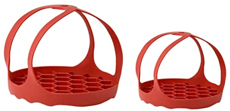ULTECHNOVO 2piezas Accesorios De Cocina Vaporeras De Silicona Rejilla Para Huevos Para Olla Presión Duradera