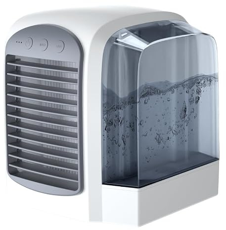 Breeze Box Air Conditioner, Portable Ac Cooler Water from Air Conditioner,Fast Cooling with Dynamic Ice Mist Technology