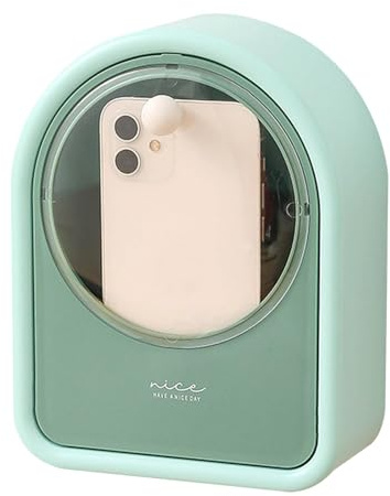 Lanmijia Soporte para almohadillas de algodón para maquillaje