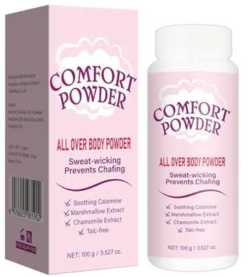 Poudre Anti Transpiration 100g - Poudre Corporelle Homme - Produit Non Collant Pour Aisselles Fesses Hommes Femmes Jeunes Seniors Voyage Maison