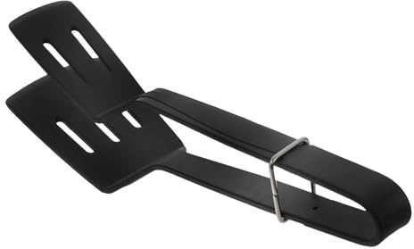 Toyvian Pince de Cuisine Silicone Résistante Chaleur Pince Multifonction pour Barbecue et Steak Clip de Cuisson Anti-brûlure pour Repas Extérieur et Buffet