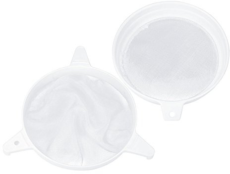 2 coladores de miel, filtro de miel de doble tamiz, filtro de malla, equipo extractor de pantalla, equipo de apicultura para herramienta de apicultor