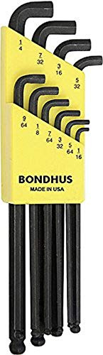 Bondhus 16538 Serie llaves hexagonales de bola Poliedrica