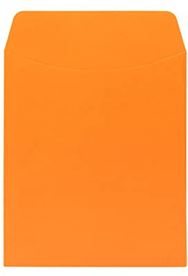 Hygloss Colorful Bibliothek Taschen Lime Farbe Bibliothek Taschen 30 ct Cantaloupe Orange