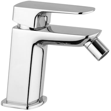 Miscelatore monoforo bidet, scarico automatico 1”1/4 art. 09CR306 collezione serie nove Paini Colore cromo lucido