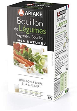 Ariaké - Bouillon De Légumes 100% Naturel - La Boite De 53G
