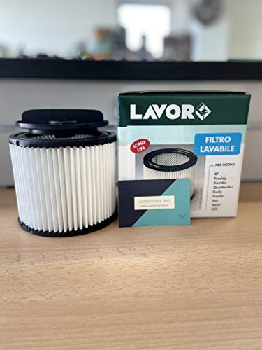 FILTRO LAVABILE LAVOR-LAVORWASH ORIGINAL COD. 5.212.0155 PER ASPIRATORI VAC, CF, VENTI, TRENTA, FREDDY, KOMBO, QUATTORDICI, RUDY E WD