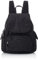 Kipling City Pack Mini, Zaino Piccolo, Signature Emb (Nero)