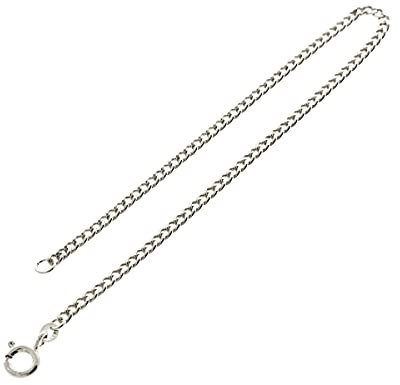 Luxxos Panzerarmband 2,45 mm aus 925 Sterling Silber 21