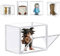 Acryl Vitrine Klarsicht Aufbewahrungsbox Countertop Würfel für Sammlerstücke, Action-Figuren, Schaukasten Für Helme ,Miniaturfiguren Staubdichter Schutz Aufbewahren & Organisieren (45x33x33cm)