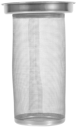 Luxshiny Stainless Steel Tea Filter Strainer Loose Leaf Tea Infuser Insert with Fine Mesh Holes Strainer for Teapots Home Tearoom and Restaurant Use