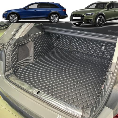 7DEEKEI Vasca Baule per Audi A4 (B9) Avant / A4 Allroad 2015-2025 Protezione Bagagliaio su Misura
