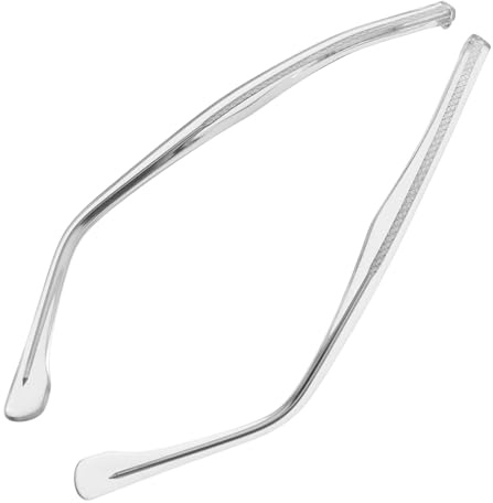 ORFOFE Change Me Brillenbügel Brillenbügel Brillen Ersatzbügel Universal Brillenarm Reparatur Zubehör Für Brillenfassung Transparentes Design Für Optimale Passform
