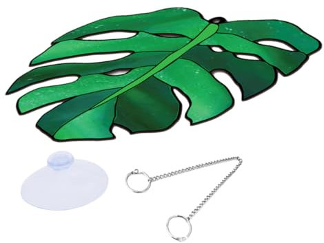 MAGICLULU Hängekorb Im Natürlichen Stil Künstliche Blätter Dekorative Aus Acryl Für Gartendekoration Im Freien