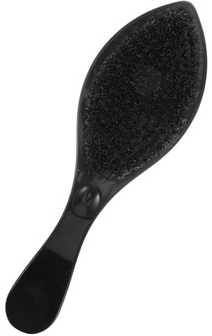 Bartbürste für Männer, Schwarz, für Bart und Haare | Borstenbürste mit Ergonomischem Griff, Leicht und Handlich, für Tasche oder Unterwegs