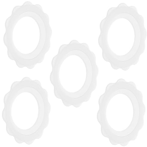 HAPINARY Lot de 5 Protections de Mamelon en Silicone Antidérapantes Résistantes la Transpiration pour Allaitement, Réutilisables, pour L'été Voyages