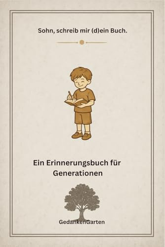 Sohn, schreib mir (dein) Buch.: Ein Erinnerungsbuch für Generationen