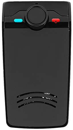 BONKZEBU Kit de Altavoz Manos Libres Bluetooth, Reproductor de Música Automático con Sonido Claro para Coche, Emparejamiento de Múltiples Dispositivos, Material ABS Portátil Ligero