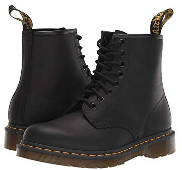 Dr. Martens Jungen 1460 Combat Boots, Schwarz, 36 EU