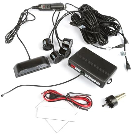 START Sensori di Parcheggio Wireless a Ultrasuoni per Auto - Kit da 4 Pezzi, Facile Installazione e Alta Precisione