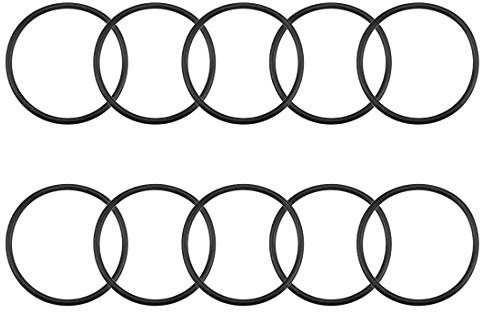 sourcing map Pack mit 10 Nitrilkautschuk O-ringe metrische Dichtung Dichtring 46,5mm Außendmr. 41,2mm Innendmr. 2,65mm Breite