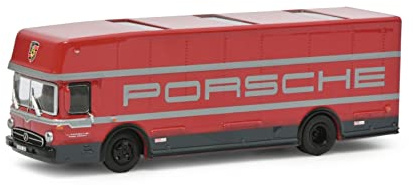 Schuco Modellauto Renntransporter Porsche 1:87