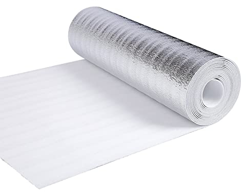 HARICSET Trittschalldämmung Dämmunterlage 2mm Dick für Vinyl Stark Natürliche Dämmunterlage Rollenkork für Parkett und Laminat(Size:1 * 25m)