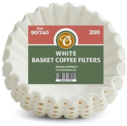 200 x 3 Pint White Commercial Coffee Filter Papers by EDESIA ESPRESS