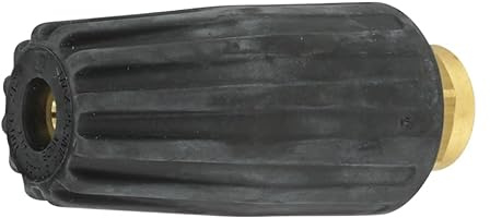 Rotordüse | für Hochdruckreiniger | bis 255 bar | hohe Kraft + große Flächenleistung | G 1/4 IG | Düsengröße 080 | Dreckfräse Schmutzkiller