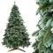 Evergreen Tree® Künstlicher Weihnachtsbaum 210 cm - Premium Tannenbaum Künstlich 100% Spritzguss Weihnachtsbaum mit Ständer aus Naturholz, Made in EU - Artificial Christmas Tree