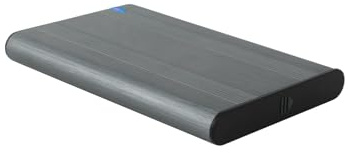 PRENDELUZ Boîtier Externe 2,5 SATA USB 3.1 Gen 1, Couleur Gris, idéal pour Stocker et transférer des données de disques durs et SSD.