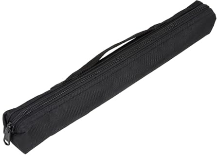 WATIIFUFU Bolsa para Flauta Vertical Negra, Estuche Portátil de Tela Oxford para Saxofón Mini y Flauta, Bolso de Mano Resistente al Agua para Transporte Seguro