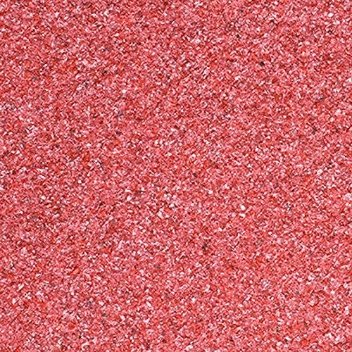 Eurosand: 1 kg Spiegelsand/Glitzersand (0,1-0,5 mm) (rot)