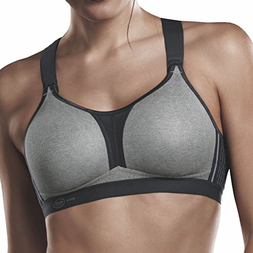 Anita - Soutien-Gorge de Sport Dos X 5537 - Femme - Heather Grey - FR 100 D