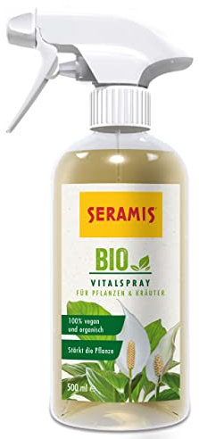 Seramis Bio-Vitalspray für Pflanzen und Kräuter, 500 ml - Pflanzenpflege für biologischen Anbau, gebrauchsfertiger Pflanzenstärker zum Sprühen