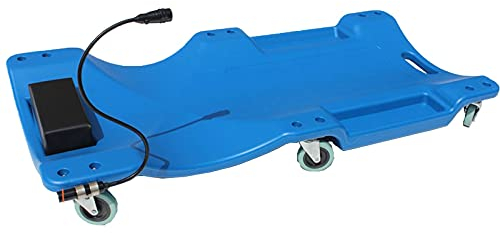 ARCH Rolling Mechanics Car Rollbrett, Werkstattgarage Rolling Board Mit Universalrad Und Elastischem Kissen, Werkstatthocker, Ergonomisches Liegen Für Auto-Reparatur-Shop (Color : Blue)