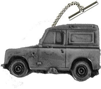 4X4 Serie 3 86 WB ref114 Zinn-Effekt Design auf Krawattennadel mit Kette