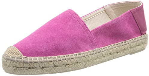 Geox Dam Lampedusa espadriller kil sandal, Cyklamen, 40 EU