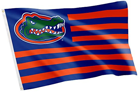 Desert Cactus University of Florida Flag UF Gators Banner 100% Polyester Indoor Outdoor 3x5 feet Flags (Nation)
