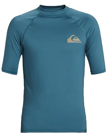 Quiksilver - Upf50 Ss S/SL Surf Tee für Männer - Colonial Blue - XS