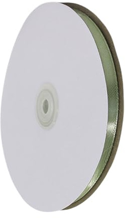91m Satinband Geschenkband Salbei Grün 6mm Breit,Seidenband Luftballon Band Dick Schleifenband Satin Dekoband Geschenkverpackung Deko Band Stoffband für Halloween Weihnachten Hochzeit Taufe Geburtstag