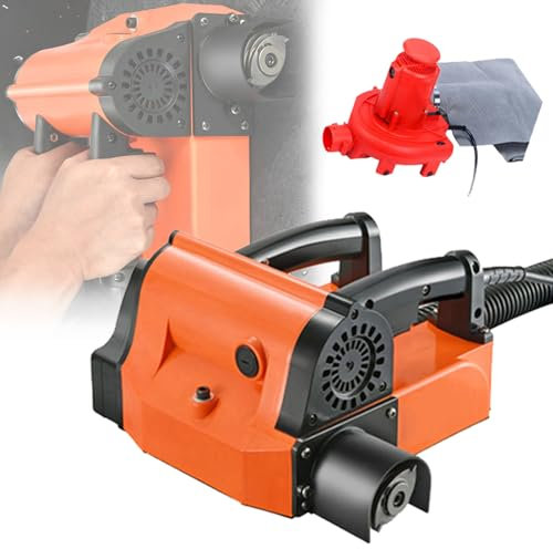 Raboteuse Électrique Portative Grattoir Mural, Ponceuse Sans Poussière En Poudre Mastic Pour Béton, Pelle Murale, Profondeur 1 À 4 Mm, Adaptée Aux Outils Rénovation Murale Et Décapage De Peinture