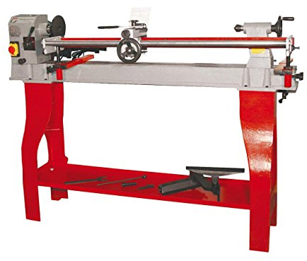 TORNIO IN LEGNO CON COPIATRICE | HOLZMANN MASCHINEN | MODELLO VD1100N_400V * | BANCA FORATA | 10 VELOCITÀ | 500 - 2000 RPM | 1000MM |