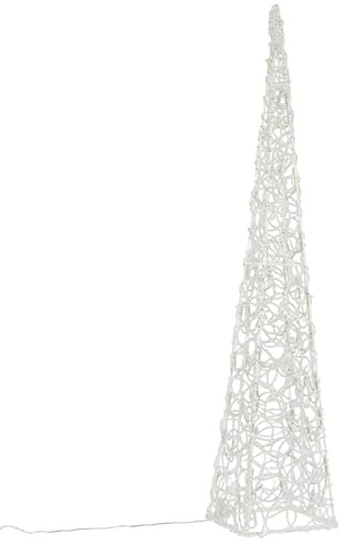 Nipach Lichterkegel – 60 LED weiß – für Innen Außen – mit Trafo