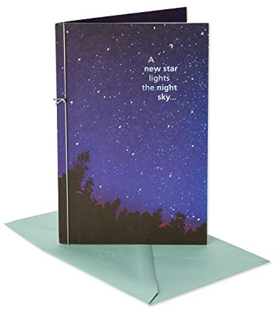 American Greetings Sympathy Card (New Star, Shine Forever)
